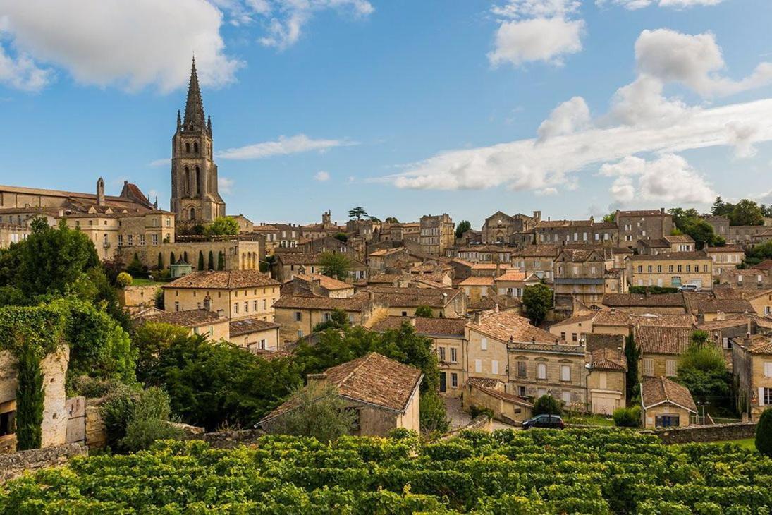 Perigourdine Avec Spa Et Vue Pomport Esterno foto