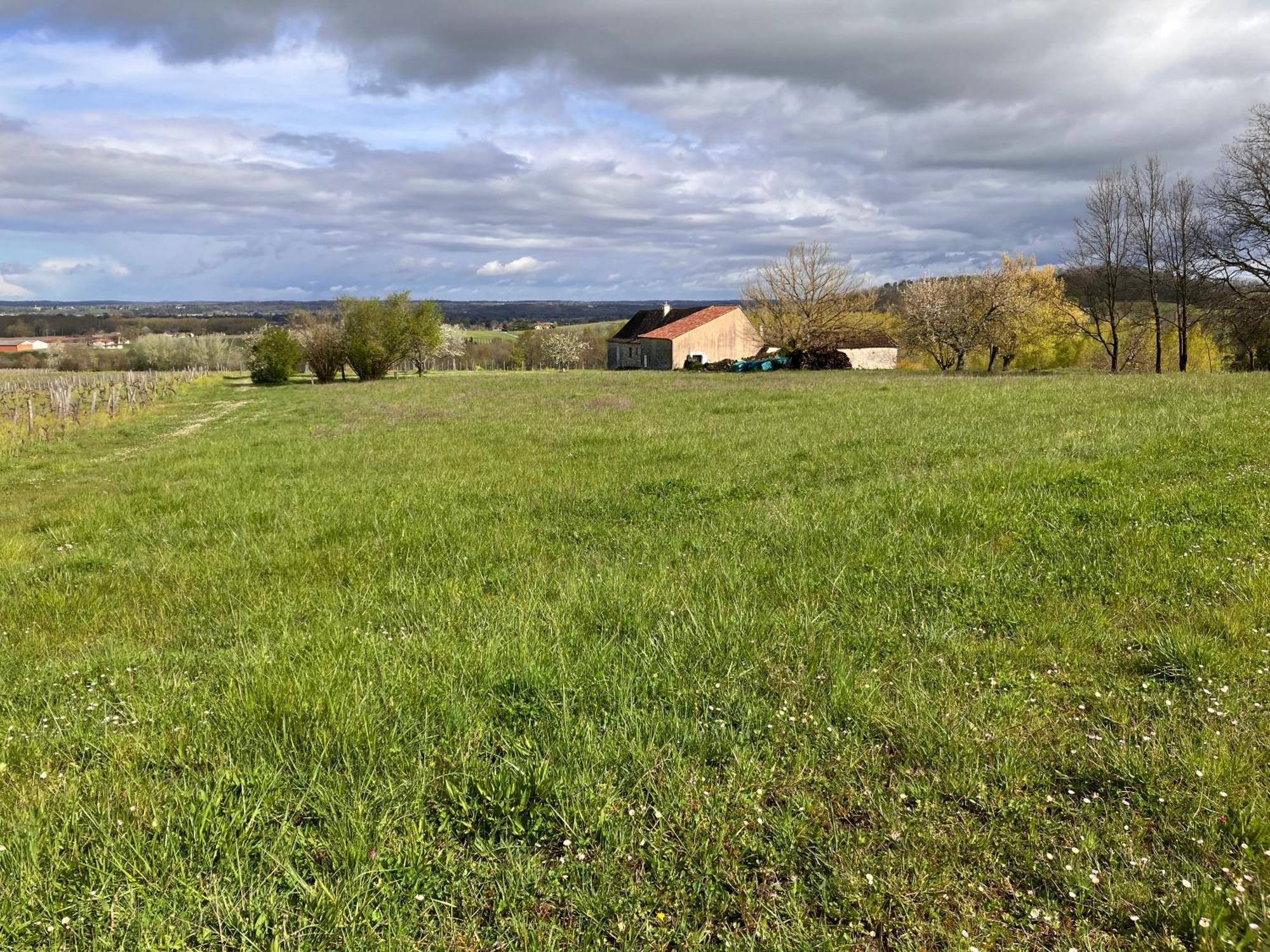 Perigourdine Avec Spa Et Vue Pomport Esterno foto