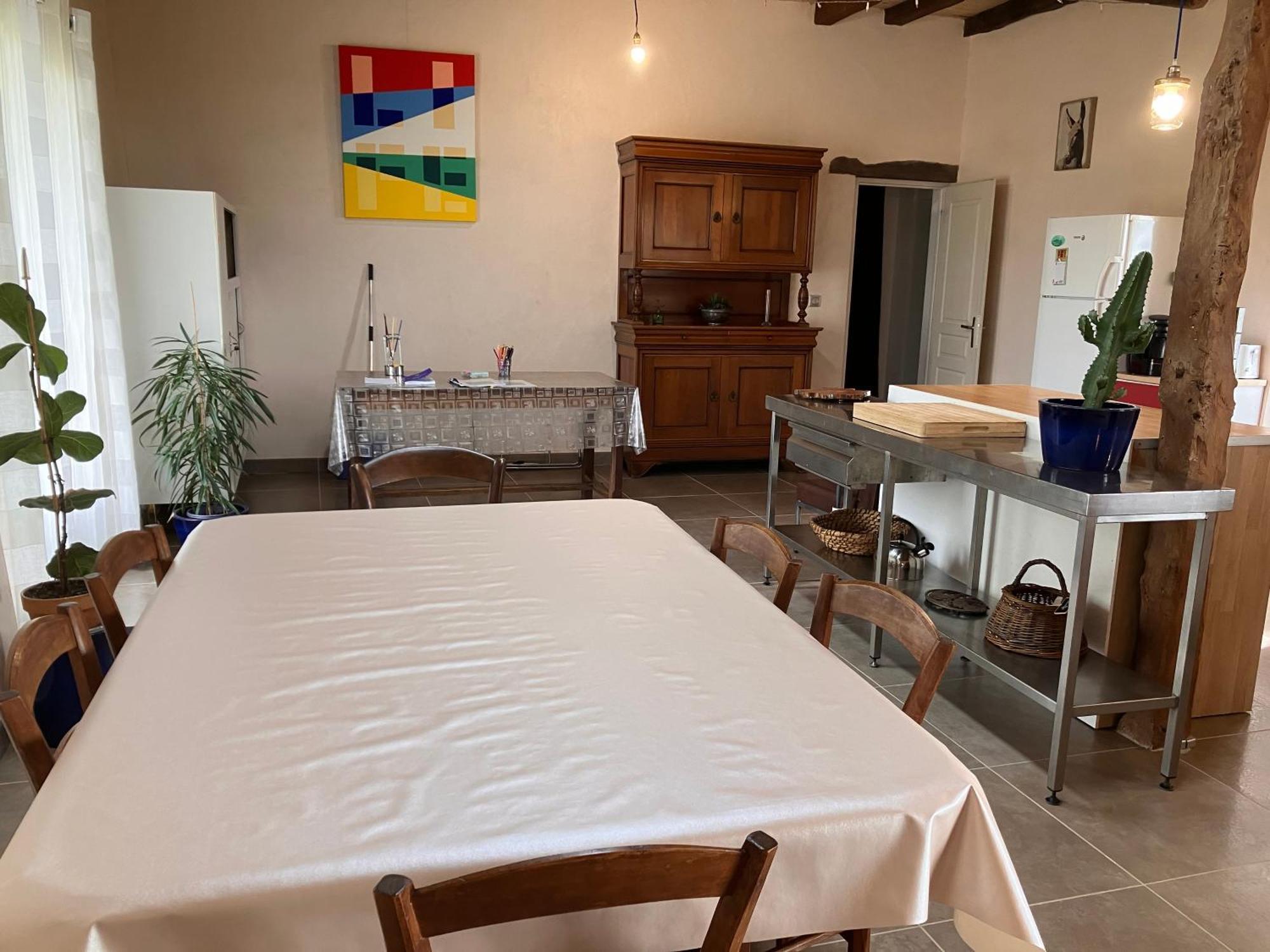 Perigourdine Avec Spa Et Vue Pomport Esterno foto